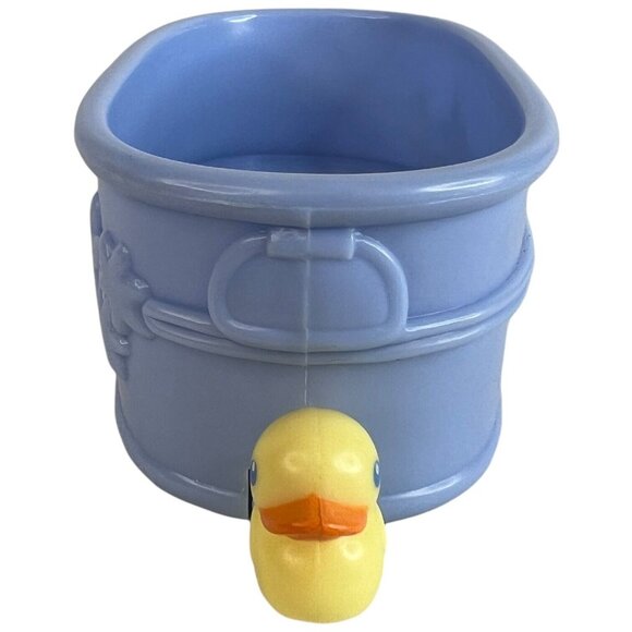 2 Littlest Pet Shop Bathtub Pink Blue Yellow Ducky Duck Replacement Moving LPS - Picture 7 of 11